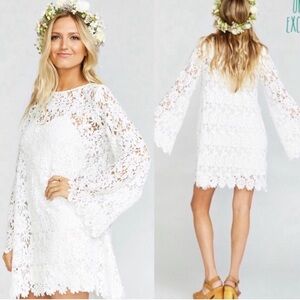 NWOT Show Me Your Mumu White Dress, XS